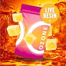 Peach Passionfruit Full Spectrum Live Resin Gummies - 10 Pack