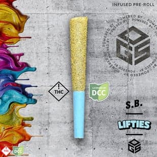 1g | S.B. | Rosin Infused + Kief Rolled Pre-Roll