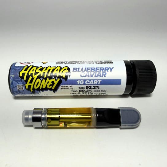 Hashtag Honey | Blueberry Caviar | Cart | 1g