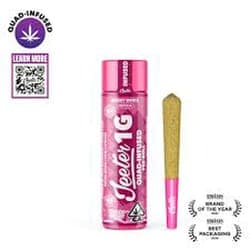 JEETER - INFUSED PREROLL - QUADS BERRY WHITE - 1G