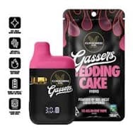 Claybourne Co. | Gassers | 1g AIO | Wedding Cake