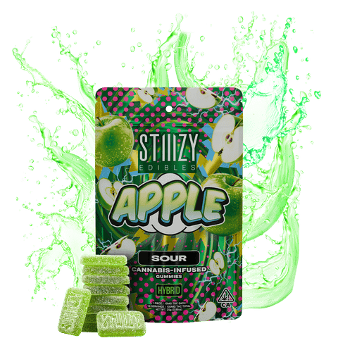 STIIIZY - Gummy - Sour Apple - 100mg
