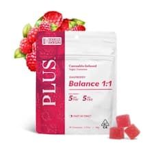 RASPBERRY 1:1 BALANCE ROSIN GUMMIES