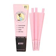 Blazy Susan 1 1/4" Pink Cones - 6 Pack