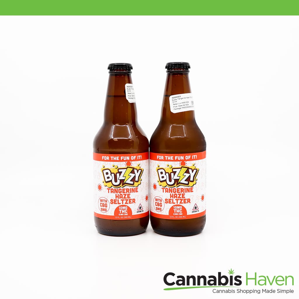 Buzzy Tangerine Haze 10mg THC Drink