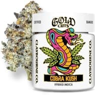 Claybourne Co. | Gold Cuts - Ultra-Premium Flower | Cobra Kush - 3.5g