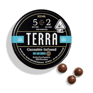Kiva Terra Bites - Milk and Cookies 5:2 CBN 100mg