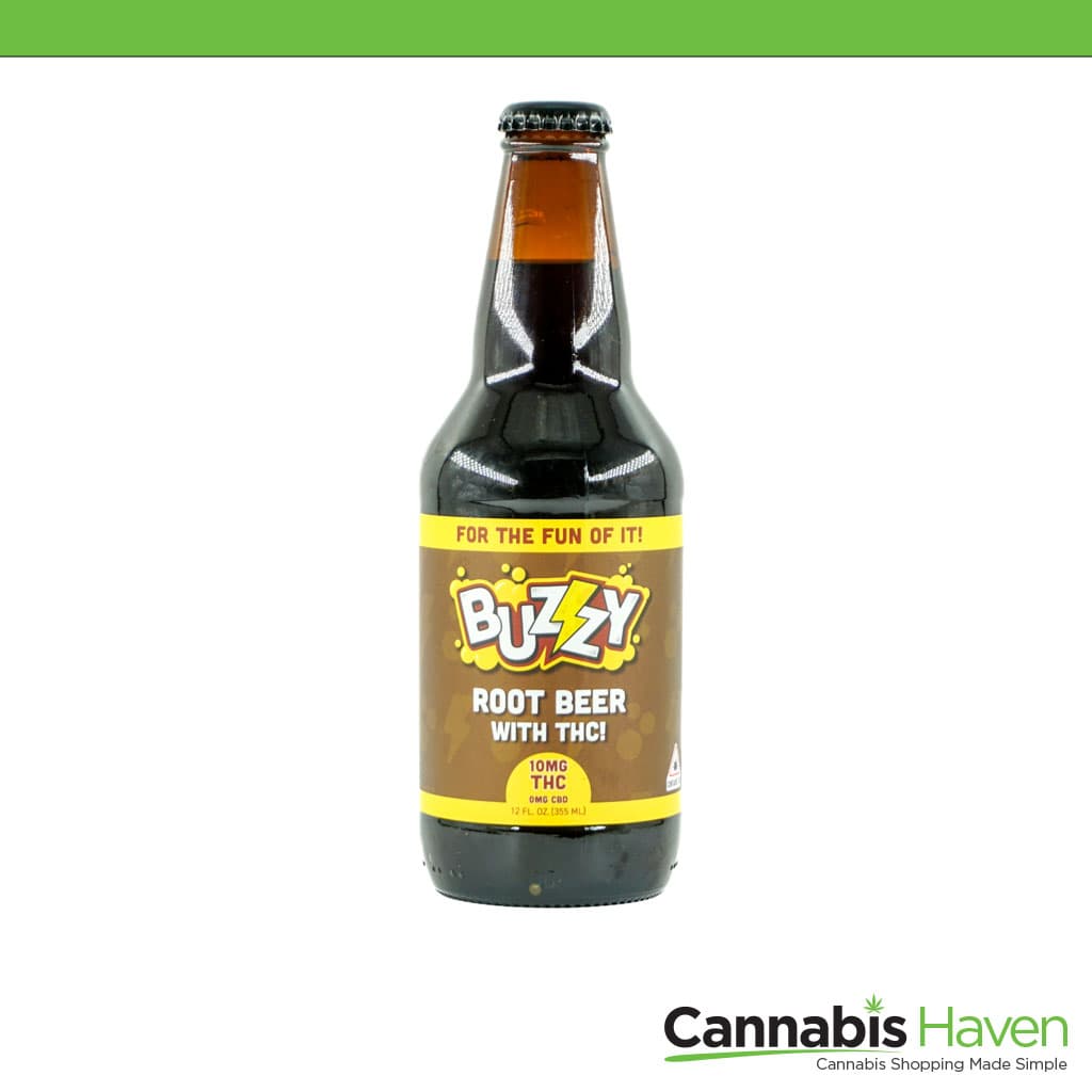Buzzy Root Beer 10mg THC Drink