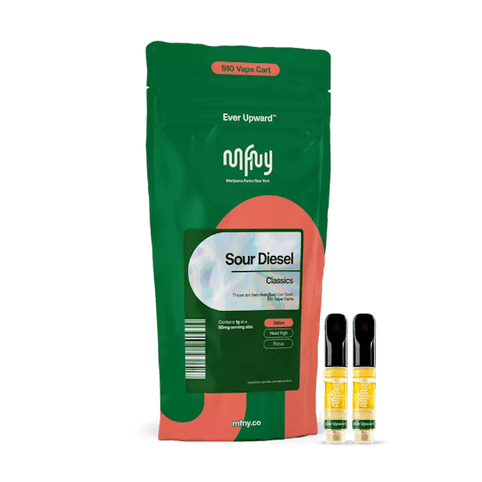 MFNY | Sour Diesel | Live Resin Cart | 0.5g | 2pk