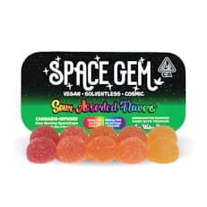 SOUR SPACEDROPS - 100 mg - 10 Pack