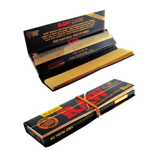 Classic Black King Size Slim Rolling Papers