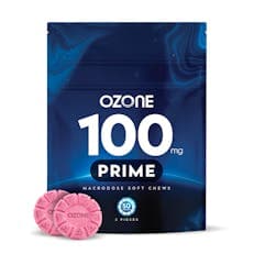 Raspberry Lemonade Prime Macrodose Gummy - 2 Pack (100mg)