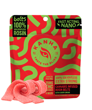 Cherry Limeade Live Rosin Belts Gummies