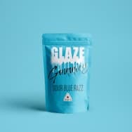 Glaze 100mg Gummies - Sour Blue Razz