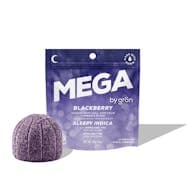 Mega by Gron | Blackberry | 1:1 THC/CBN | Gummies | 100mg