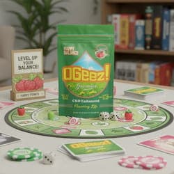OGeez - Happy Balance - Strawberries and Cream - Hybrid - 100 mg 1:1