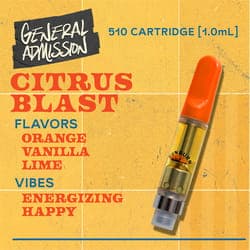Citrus Blast - 1g Distillate Vape Carts