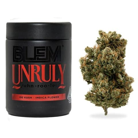 BLEM - INDOOR FLOWER - UNRULY OG - 3.5G