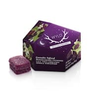 Boysenberry Indica Gummies 1:1:1 (THC:CBD:CBN)(10mg/100mg) (Wyld)