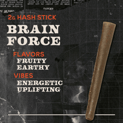Brain Force - 2g Hash Sticks Concentrate