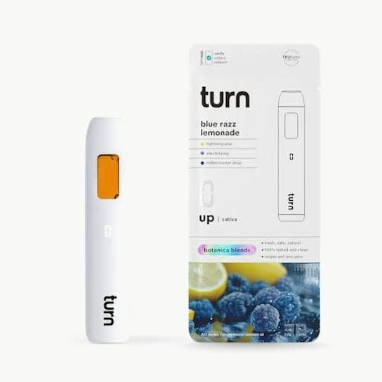Turn | Blue Razz Lemonade | Disposable Vape | 1g