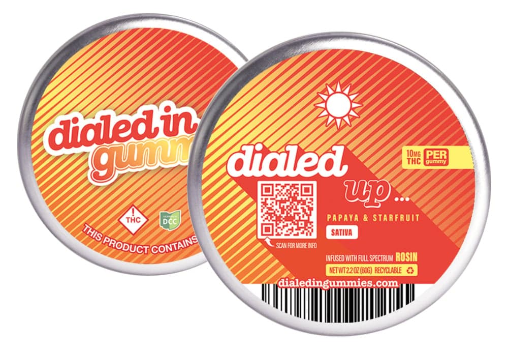 100mg - Relax #2614 - Rosin Gummies (10pk)