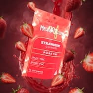 Strawberry Pure THC Gummies 10pc 100mg