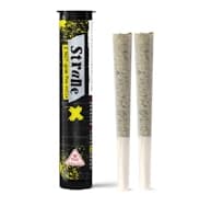 Banana Cream Pop (THCa: 30.36%) [Two 0.5g pre rolls] || Strane