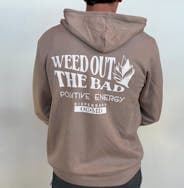 Weed Out The Bad Zip Up- Sun Baked - [Large]
