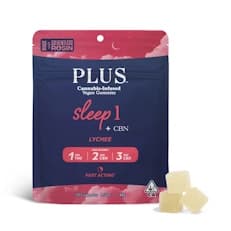 LYCHEE SLEEP 1 CBN ROSIN GUMMIES