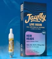 Jaunty ( HEIR HEADS LIVE RESIN CART ) INDICA