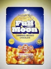 1:1:1 | White Chocolate Apple Fritter | 100mg THC x 100mg CBD x 100mg CBG | 1 pk | Full Moon | Midnight Roots