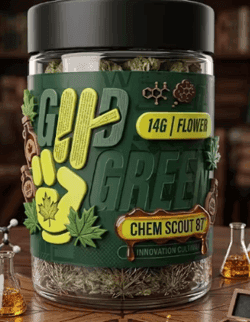 Chem Scout '87 - Mixed Buds - 14g - Good Green - Hybrid