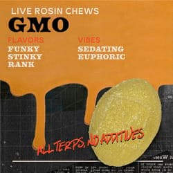 GMO 100mg 10pk - Live Rosin Chews