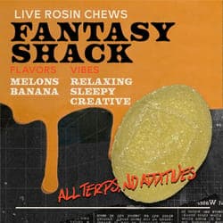 Fantasy Shack 100mg 10pk - Live Rosin Chews