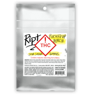 Ript |Pucked Up Peach Gummies (S) | 100mg
