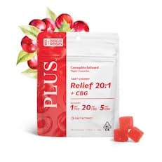 TART CHERRY 20:1 + CBG RELIEF ROSIN GUMMIES