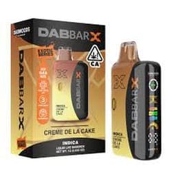 Dabwoods | Dab Bar X | Creme De La Cake | Liquid Diamonds | All in One | Indica |1G