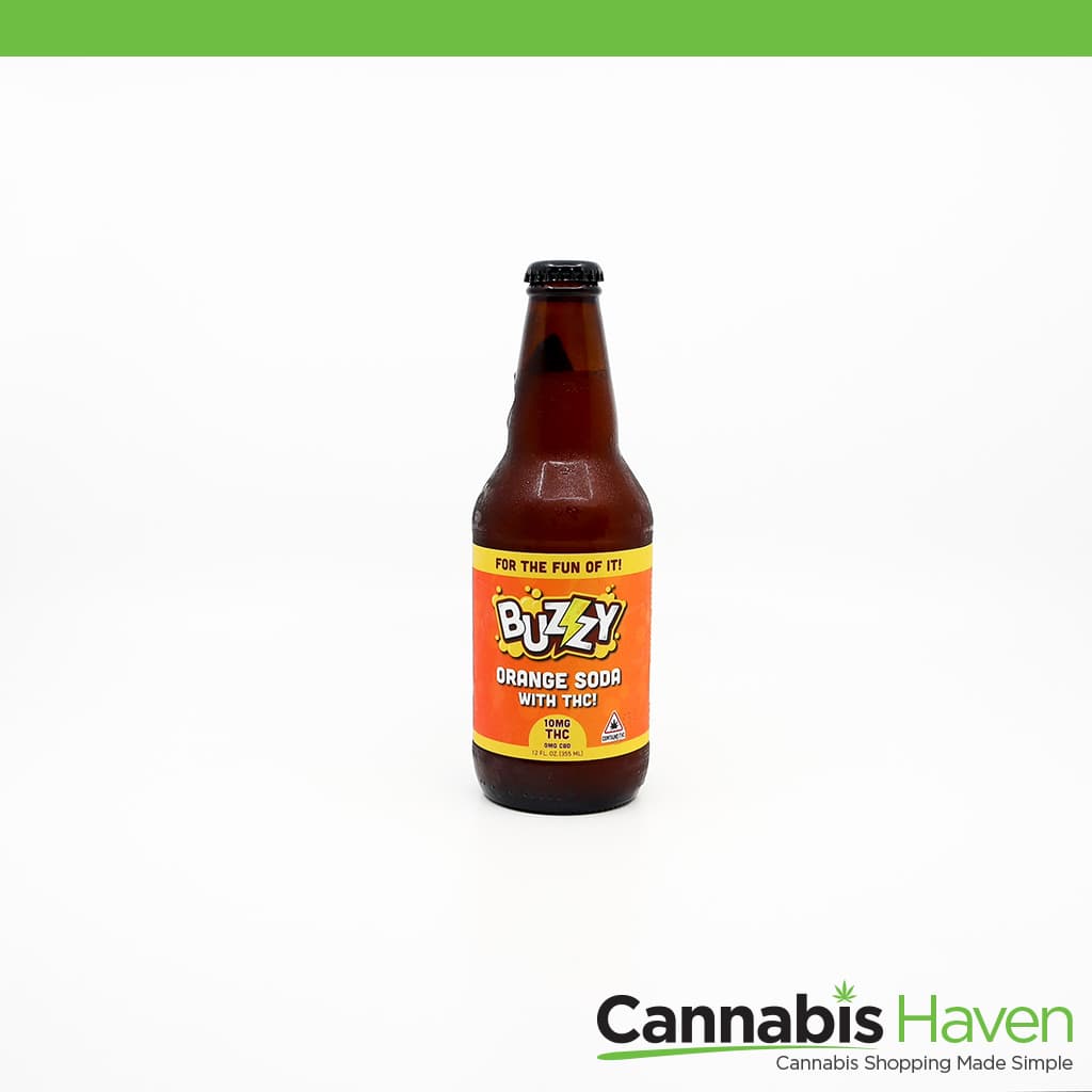 Buzzy Orange Soda 10mg THC Drink