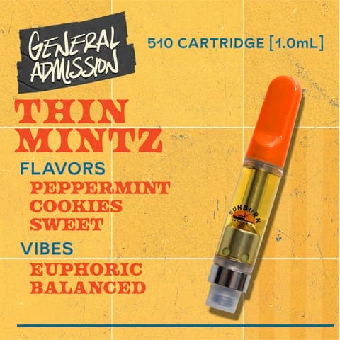 Thin Mintz - 1g Distillate Vape Carts