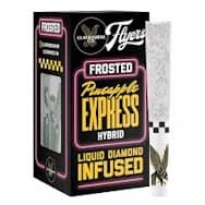 Claybourne Co. | Frosted Flyers | 0.5g Infused Pre Roll 5pk | Pineapple Express