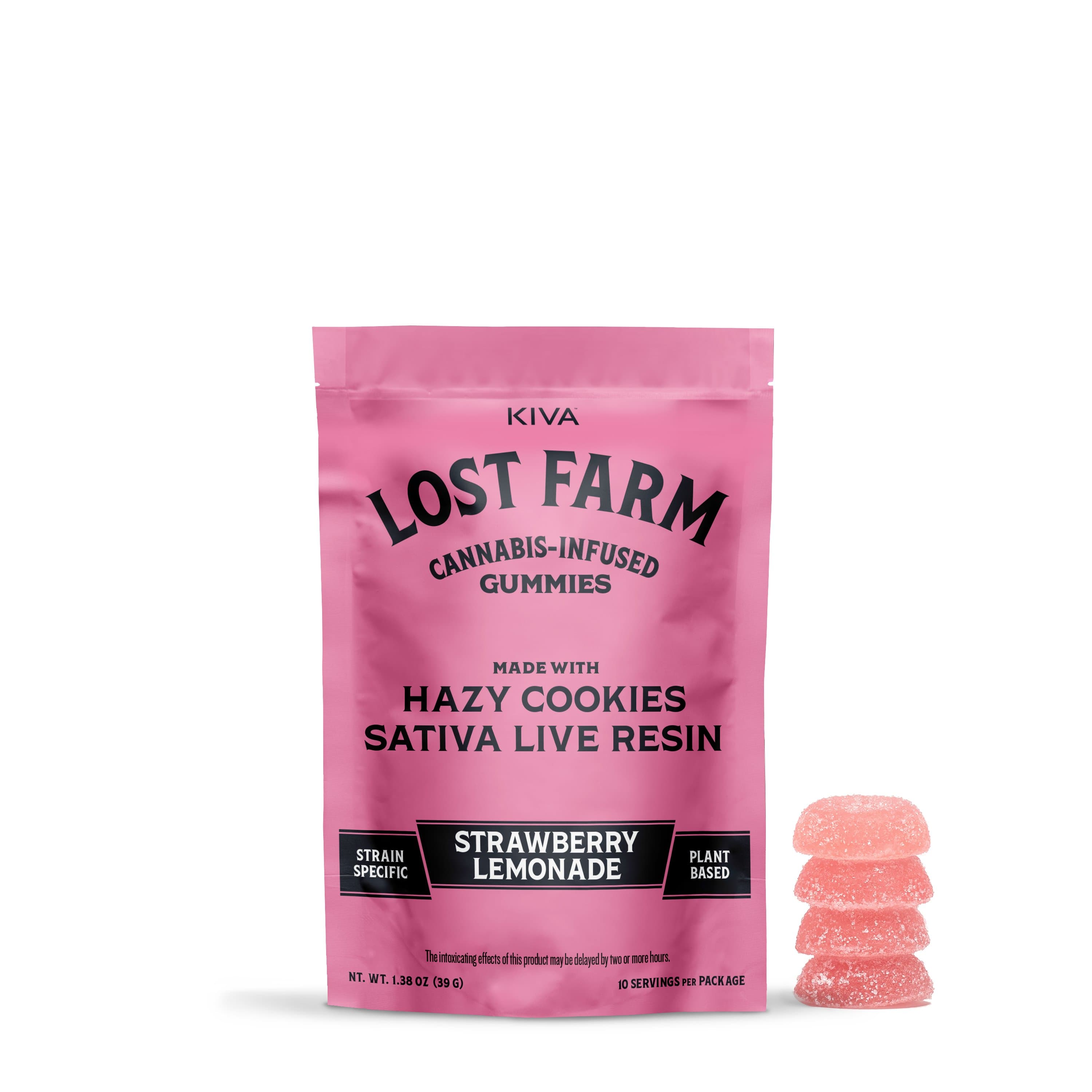 Lost Farm | Strawberry Lemonade x Hazy Cookies [10pk] (100mg)
