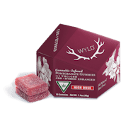 200mg | Pomegranate 1:1 CBD + Hybrid Enhanced Gummies
