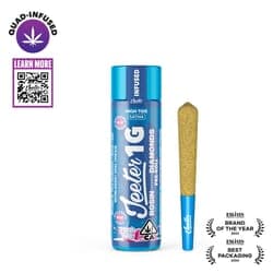 JEETER - INFUSED PREROLL - QUADS HIGH TIDE - 1G