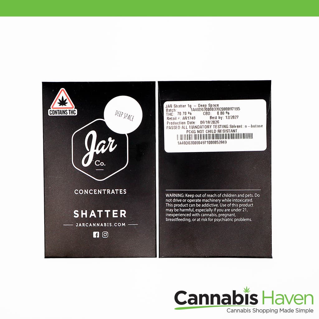 Jar Co Deep Space 1g Shatter