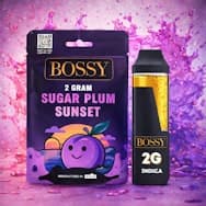 Bossy - 2g Disposable - Sugar Plum Sunset