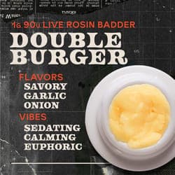 Double Burger Badder 1g Live Rosin Concentrate