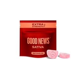 Extra Strength Watermelon Sweet Troches [2pk] (50mg THC per troche)