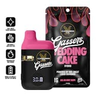Claybourne | Gassers AIO 1g Diamonds | Wedding Cake (H)