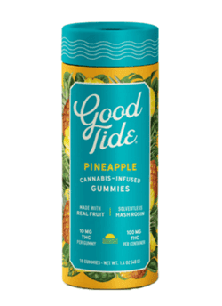 GOOD TIDE - SOLVENTLESS GUMMY - PINEAPPLE - 100MG